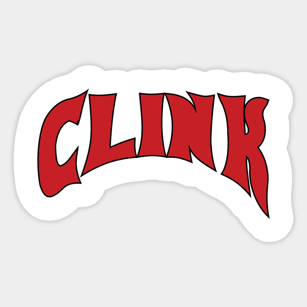 Clink Sticker by Because You Watched Starcrash